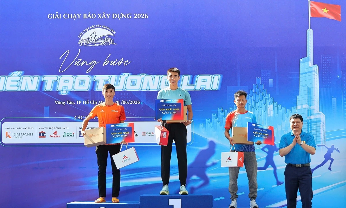 GG88 Baccarat và tinh thần thể thao: Anh Khôi vô địch giải chạy Báo Xây dựng 2026 - hình ảnh - gg88jd.com GG88 Baccarat và tinh thần thể thao: Anh Khôi vô địch giải chạy Báo Xây dựng 2026 - hình ảnh - gg88jd.com
