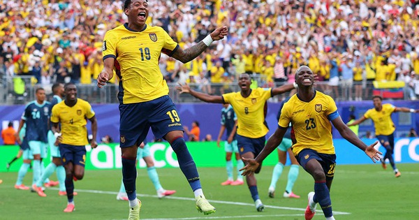 GG88 đổi thưởng: Cập nhật nóng từ vòng knock-out Copa America với màn ngược dòng của Ecuador - hình ảnh - gg88jd.com